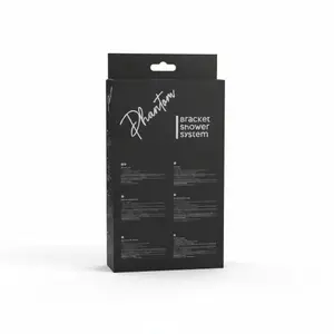 Douchette Chrome Avc Flexible Phantom Caoutchouc