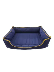 Coussin animal bleu en polyester 60x40cm pour chien