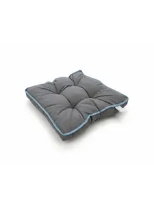 Coussin animal gris en polyester 100x60cm pour chien