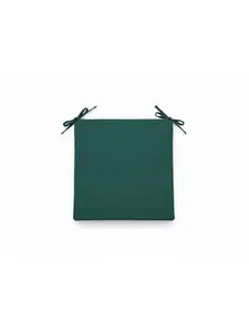 Coussin de chaise vert foncé 39 x 39 cm