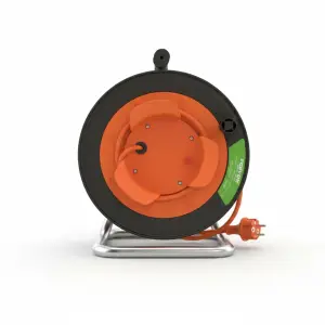 ENROULEUR DE CABLE 50+2M 3G1,5 AVEC FICHE&CABLE