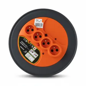 Enrouleur De Cable 4Prises 50M 3G2.5 16A Ip20