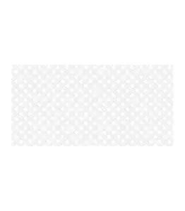 Panneau Treillis 1X2M Motif Losange Pvc Blanc