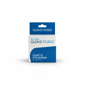 Gants En Nitrile Jetable Bleu Boite De 10 U T. M