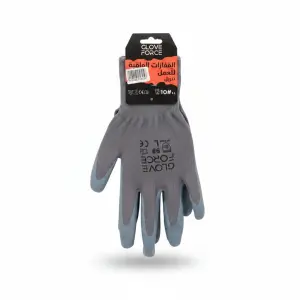 GANTS PROTECTION FG REVET. NITRILE GRIS T.10