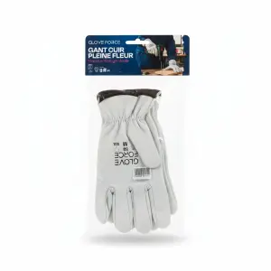 GANTS CUIR FORCE GLOVE T. 8 UNITE