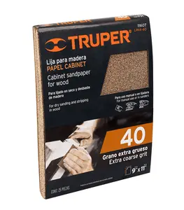 Papier Abrasif Pour Bois Grain 40