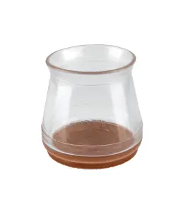 Boîte De 24 Protège-Pieds De Chaise Transparents