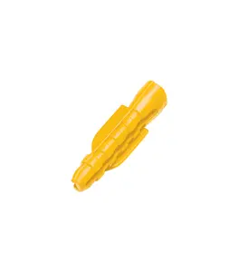 Bouchons En Plastique 5,6Mm Jaune 50 Pièces