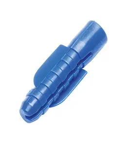 Bouchons En Plastique 9,5 Mm Bleu 20Pièces