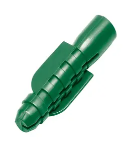 Bouchons En Plastique 12,8 Mm Vert 20 Pièces
