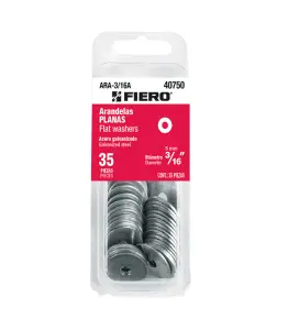 Rondelles Plates Galvanise 4,8Mm 35 Pièces