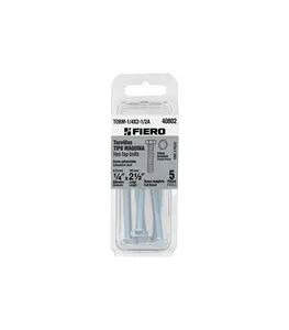 Boulon Hexagonal 6,4X50,8Mm 5 Pièces