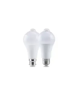 Lampe A60 LED 12W avec détecteur E27 6000K