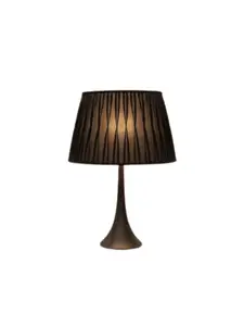 Abat-jour Riva ovale noir 55 cm