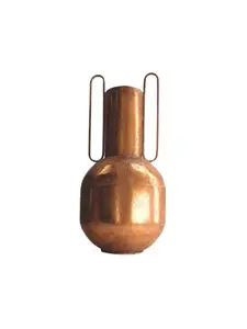 Vase Charles en métal cuivré 54 cm