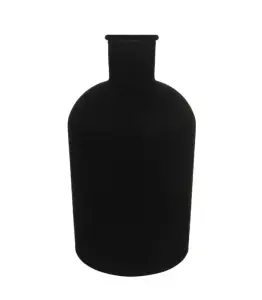 Vase bouteille dena noir 31 cm