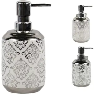 Distributeur De Savon Silver 17 Cm 3 Assorti