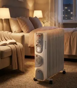 Radiateur à huile 13 éléments avec ventillateur turbo ECOLUX