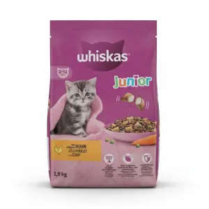 Croquettes pour chatons Junior au poulet 2 à 12 mois 1,9 kg
