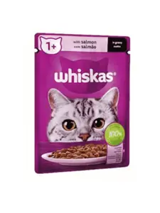 Sachet pour chat adulte au saumon 85 g
