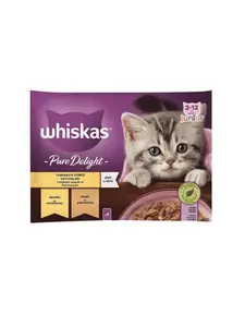 Pâtée pour chaton Junior au poulet 4 x 85 g