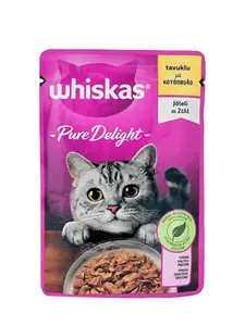 Sachet pour chat adulte au poulet en gelée 85 g