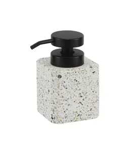 Distributeur De Savon En Polyresine Effet Ciment Lusso