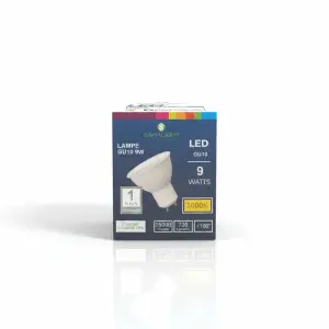 LAMPE.LED GU10 9W 720LM 3000K SAVYAL