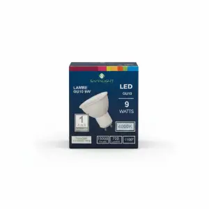 Lampe.led Gu10 9w 720lm 4000k Savyal
