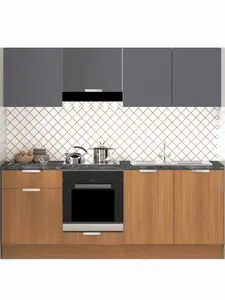 Cuisine modulaire 220 cm teak