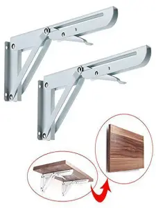 Équerre pliable 30 cm blanc