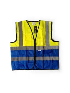 Gilet 3M jaune/bleu nuit