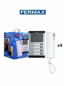 Interphone 4 postes fermax