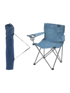 Chaise pliable 51 x 42 x 81 cm bleu pâle