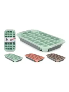 Bac à glaçons 32 cubes 34 x 18 x 4 cm Coloris assortis