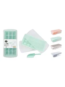 Bac à glaçons avec cuillère en polypropylène Coloris assortis