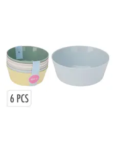 Lot de 6 Bols 300 ml en polypropylène Coloris assortis