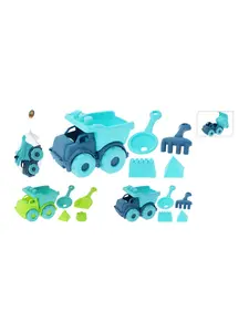 Set de jouets de plage 5 pièces 2 coloris assortis