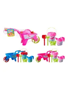 Set de jouets de plage 7 pièces 2 modèles assortis