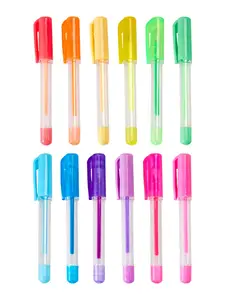Lot de 12 mini stylos gel