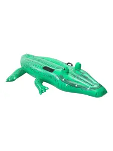 Bouée crocodile gonflable