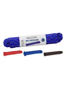 Corde de 30 m diamètre 7 mm 3 coloris assortis