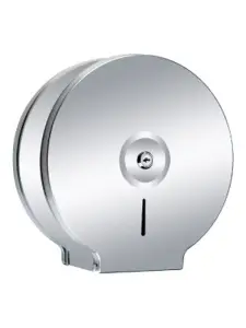 Distributeur de papier toilette Jumbo en acier inoxydable poli