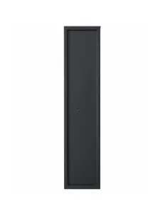 Coffre-fort pour armes 138x32x20cm noir mat