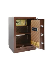 Coffre fort electronique 80x48x40cm marron