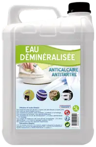 EAU DÉMINÉRALISÉE 5L