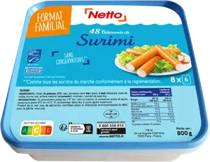 48 BÂTONNETS DE SURIMI MSC