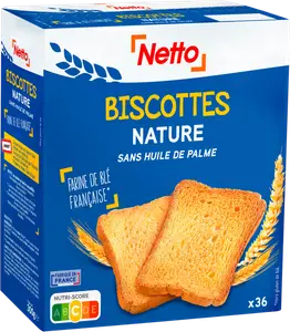 BISCOTTES NATURE X36