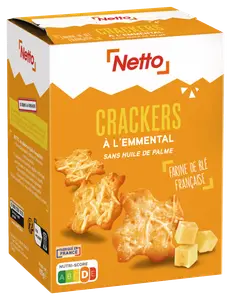 CRACKERS À L'EMMENTAL